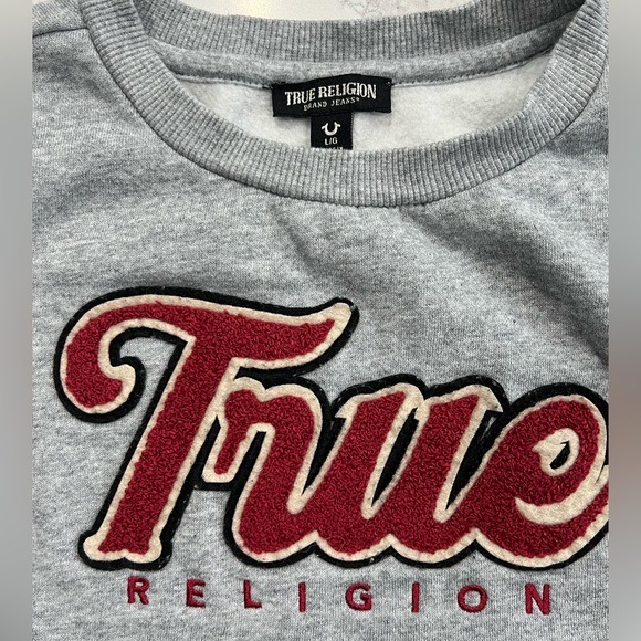 True Religion hoodie & sweatshirt size 10Y (L) - Picture 6 of 7